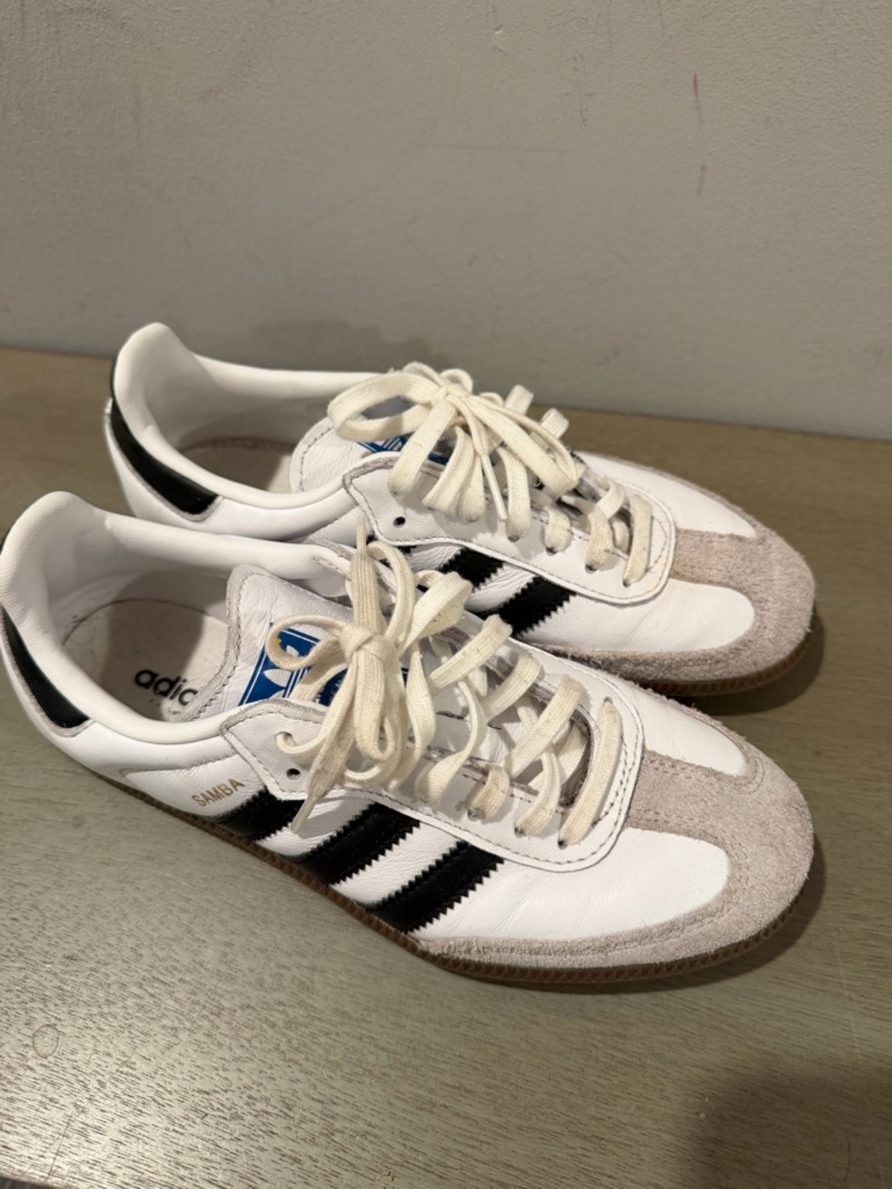 adidas Samba White Black Sneakers